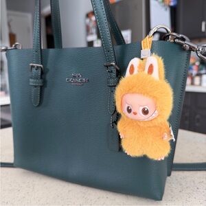 🦖💛 Forest Green Coach Mollie 25 Bag & Yellow ‘Y’ Labubu 💛 🦖